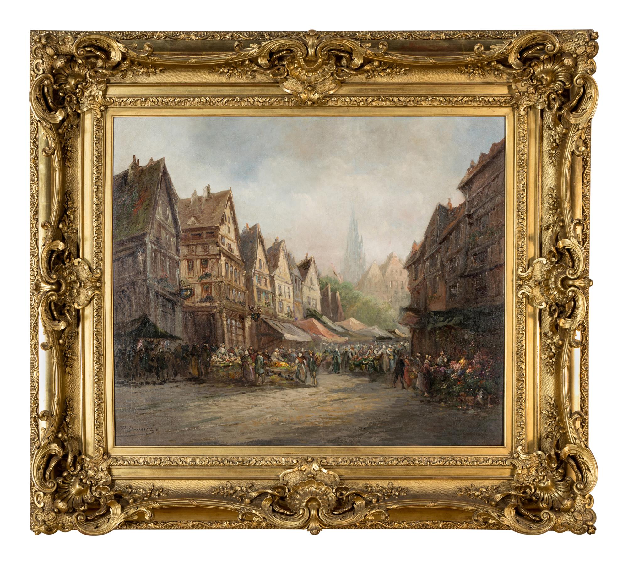 Market Scene, Strasbourg