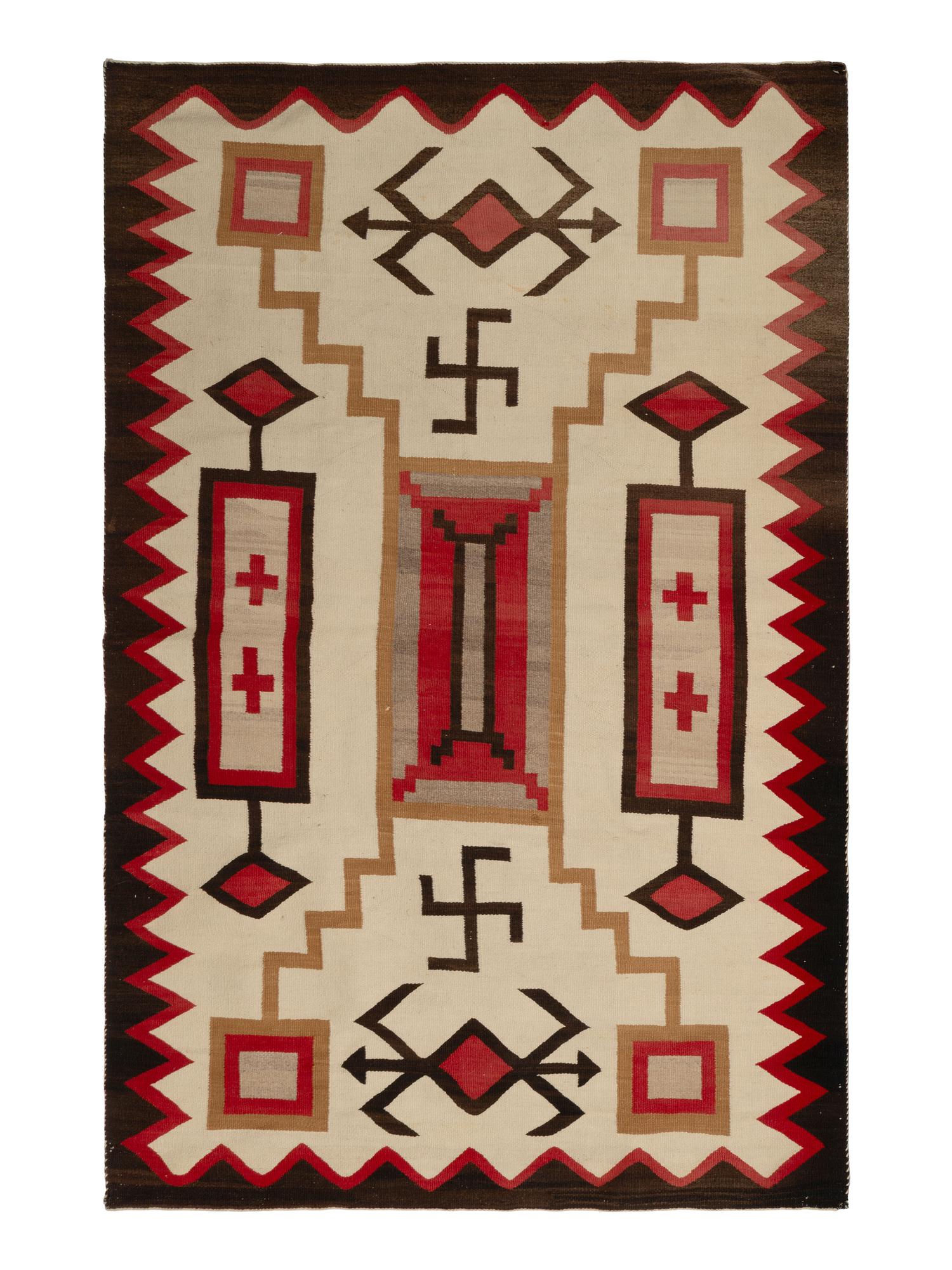 Navajo Storm Pattern Weaving / Rug