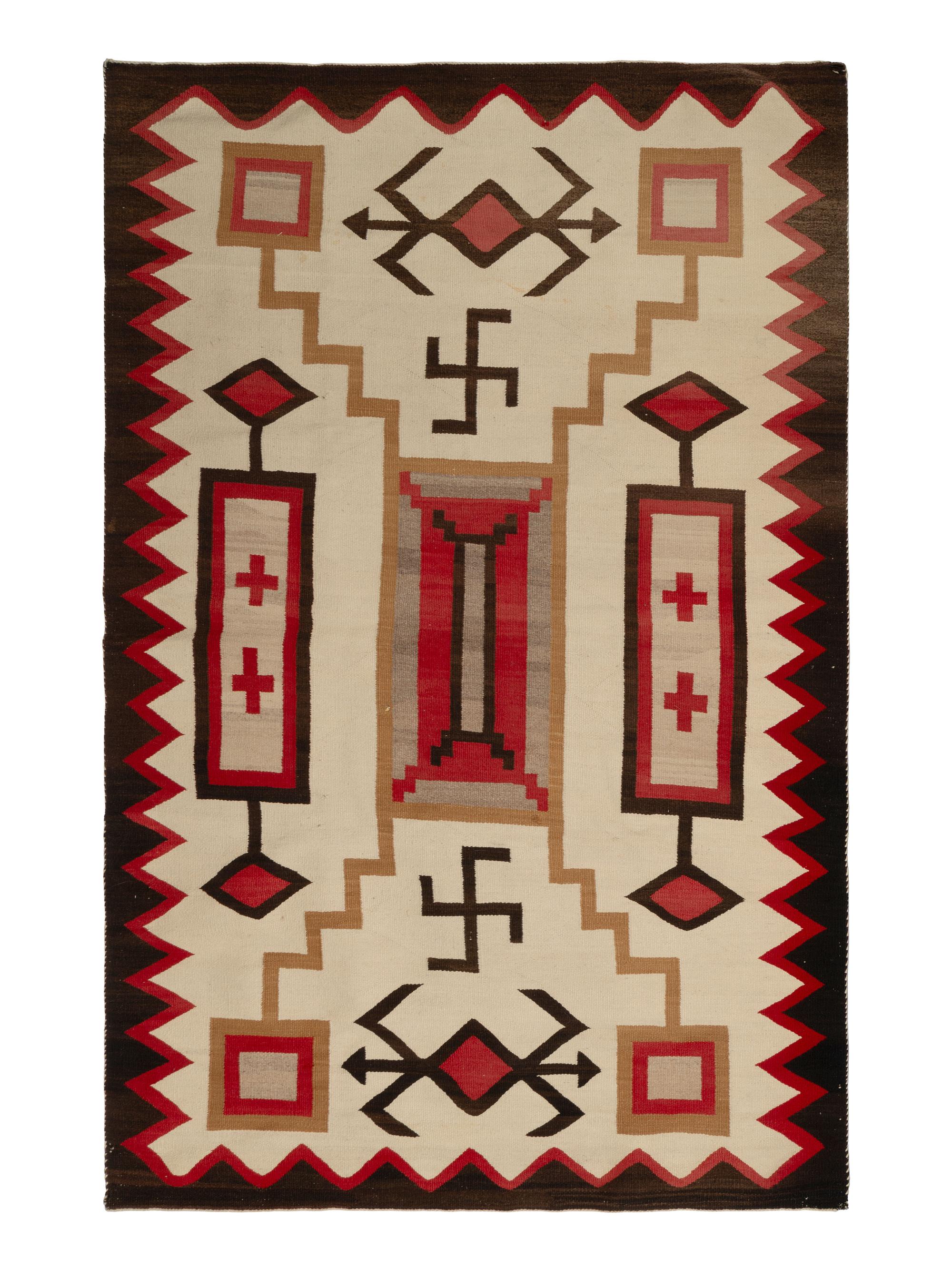 Navajo Storm Pattern Weaving / Rug