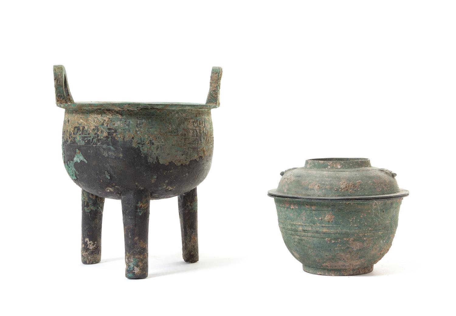 Two Bronze Articles