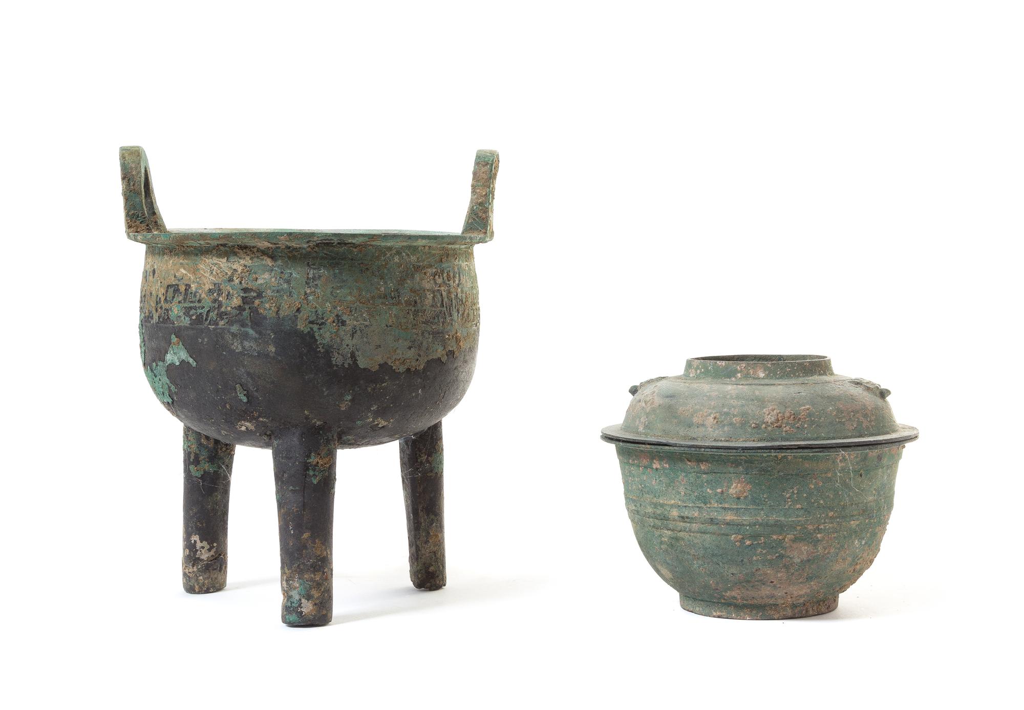 Two Bronze Articles