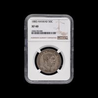 [HAWAII] Three Graded 1883 Coins