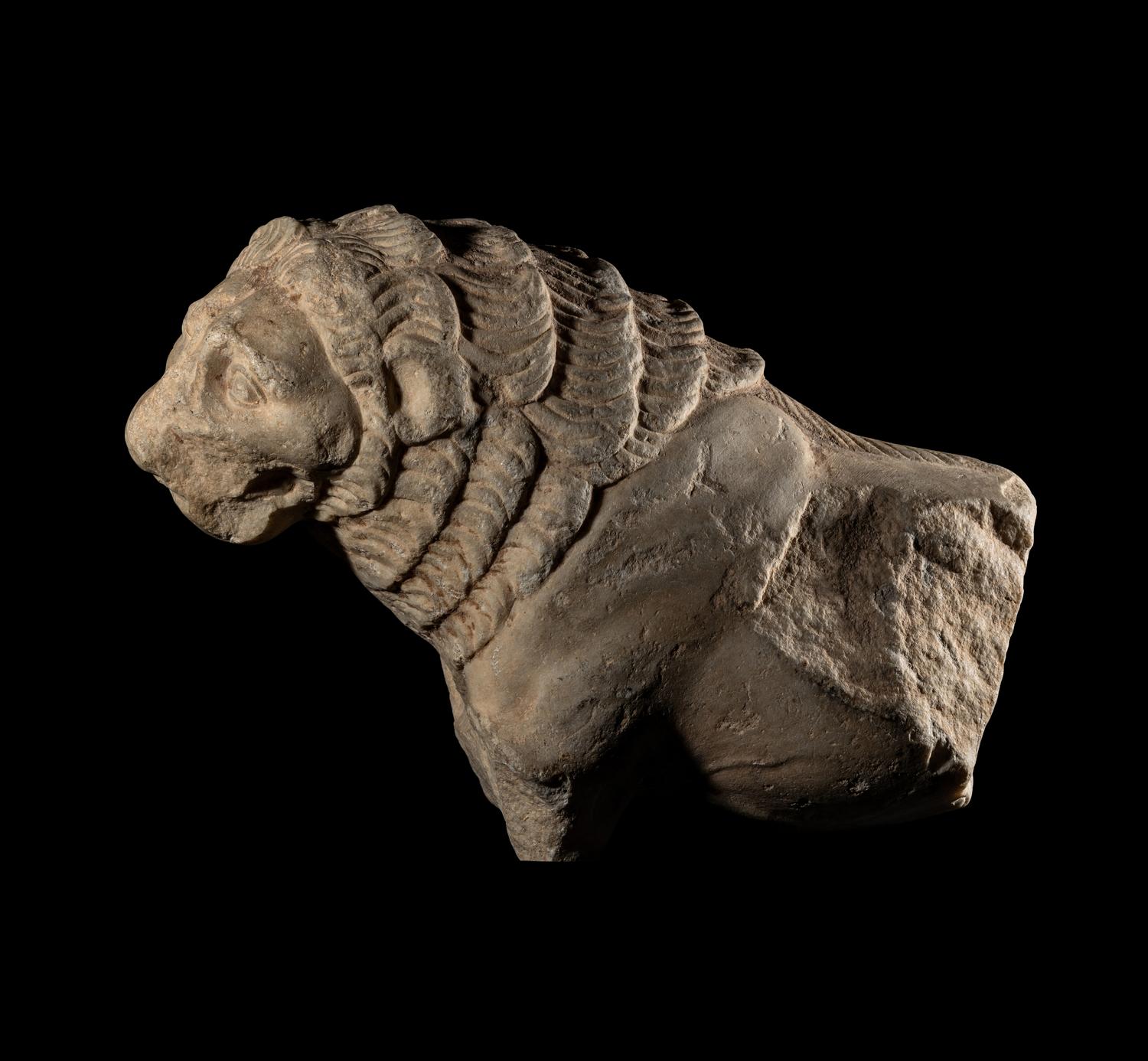 A Greek Marble Lion