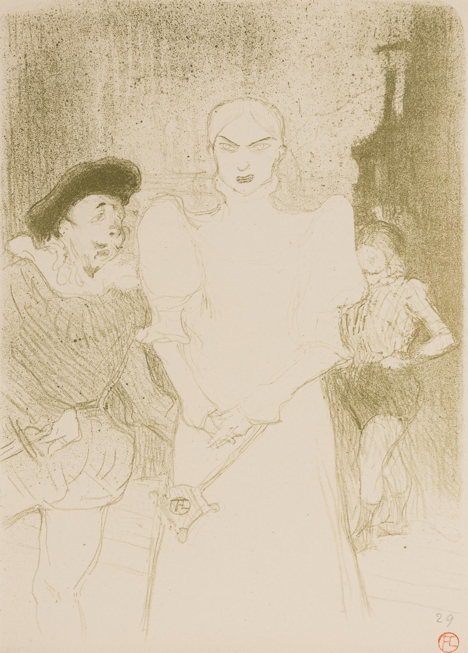 A l'Opéra, Madame Caron dans Faust ( L'Escarmouche edition), 1893
