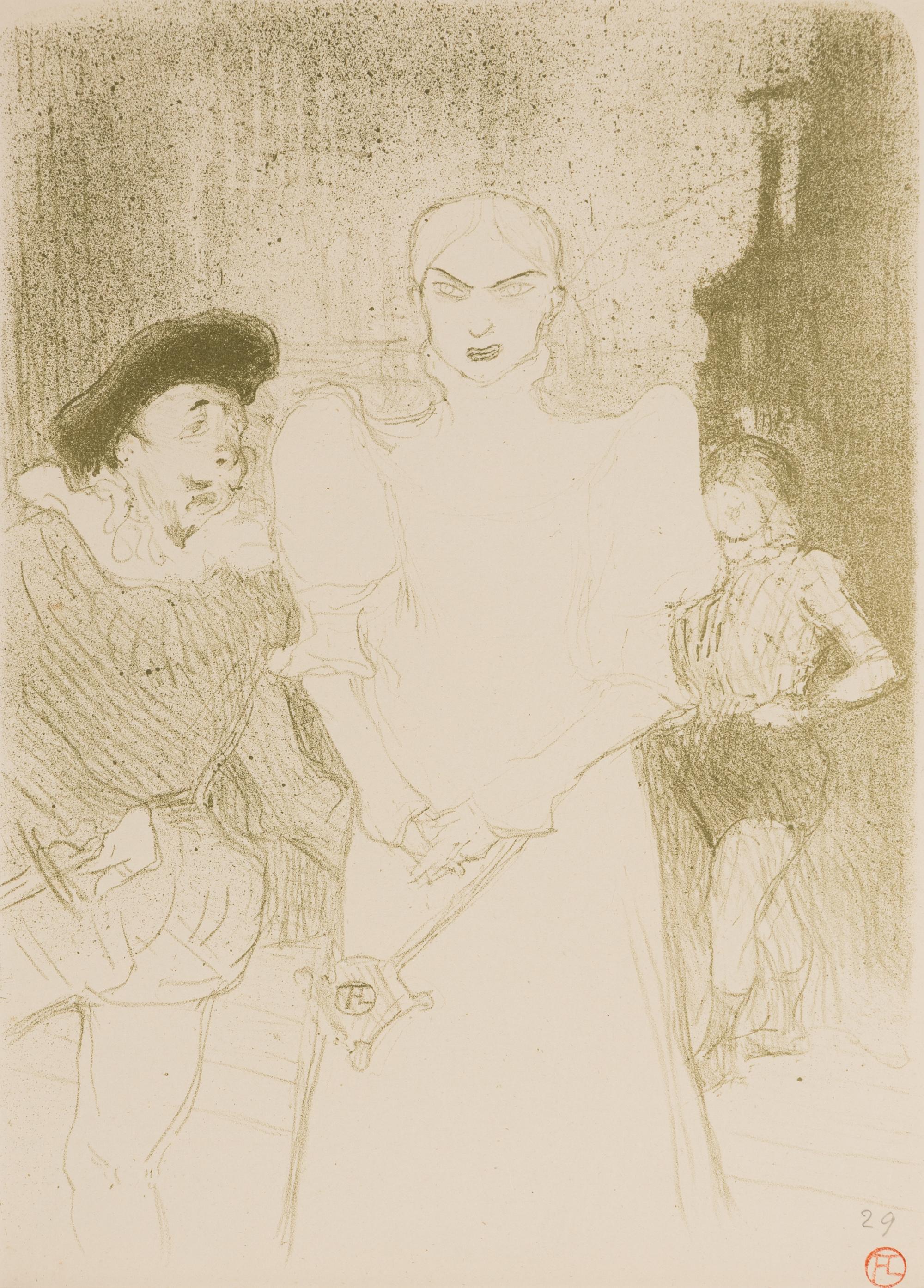 A l'Opéra, Madame Caron dans Faust ( L'Escarmouche edition), 1893