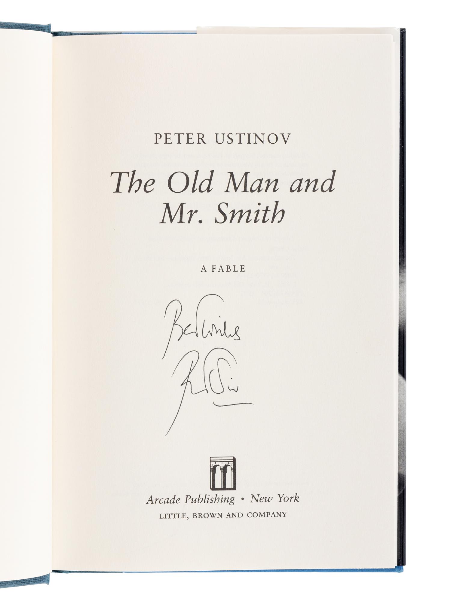 USTINOV, Peter, Sir (1921-2004). Add a Dash of Pity . Boston & Toronto: Little, Brown and Company, [1959].