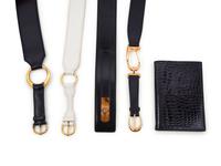 Five Hermès Items: Four Belts and One Agenda, c1970s