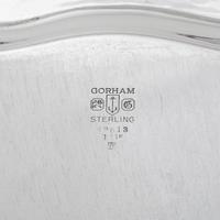 Two American Silver Serving Trays
