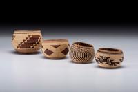 Hupa and Quileute Basketry Bowls