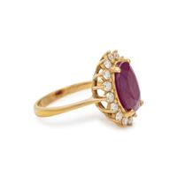 RUBY AND DIAMOND RING