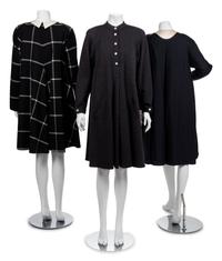 Three Geoffrey Beene Dresses, Spring 1989