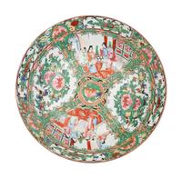 16 Chinese Export Rose Medallion Porcelain Wares