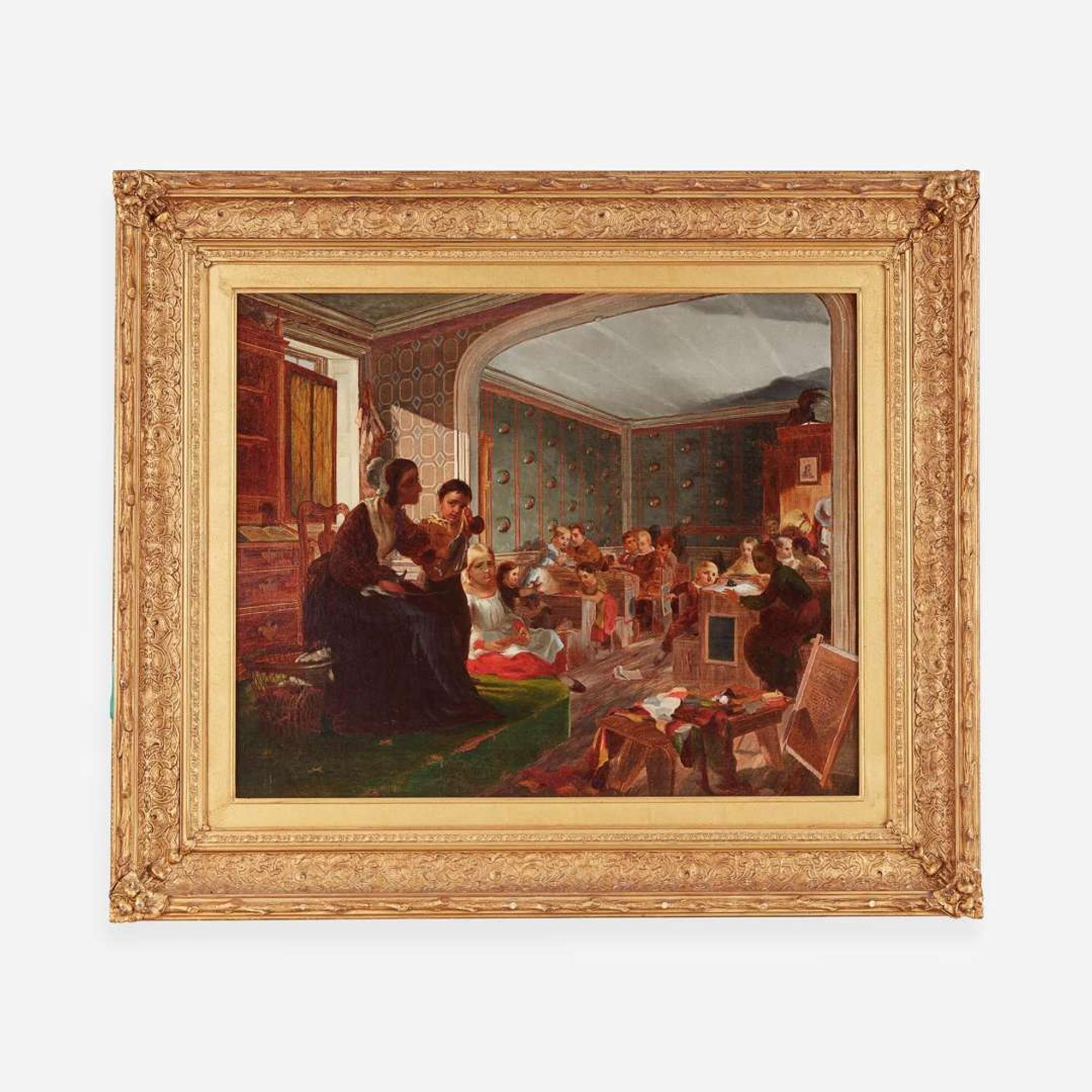 William Tolman Carlton (American, 1816–1888) In Disgrace (The Classroom)