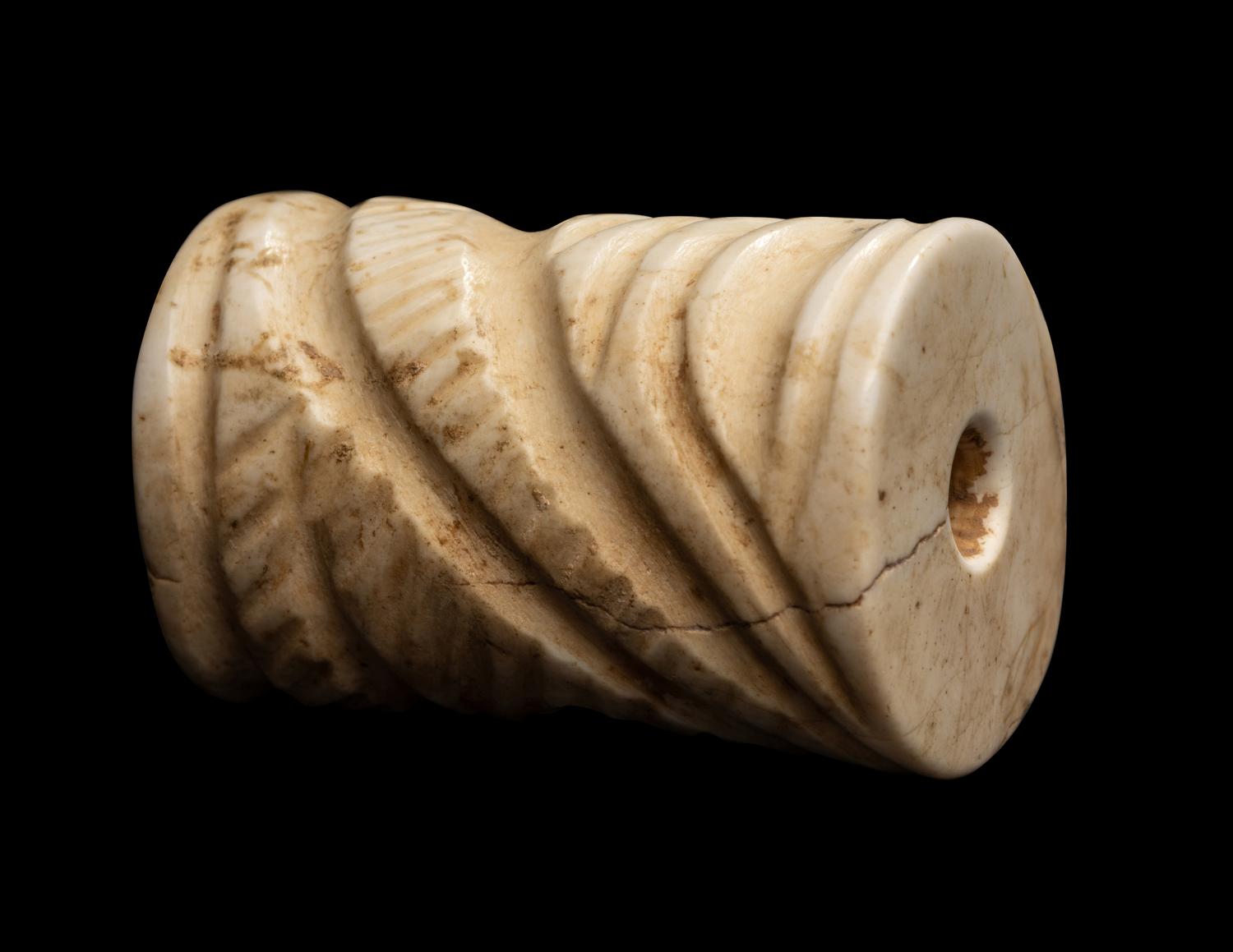 A Mesopotamian Limestone Cylinder Seal
