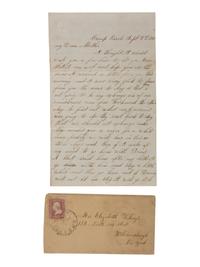 [CIVIL WAR]. Letter from Samuel D. Billings, Company F, 18th Connecticut Infantry, POW Winchester, VA. "Camp Parole," 8 September 1863.