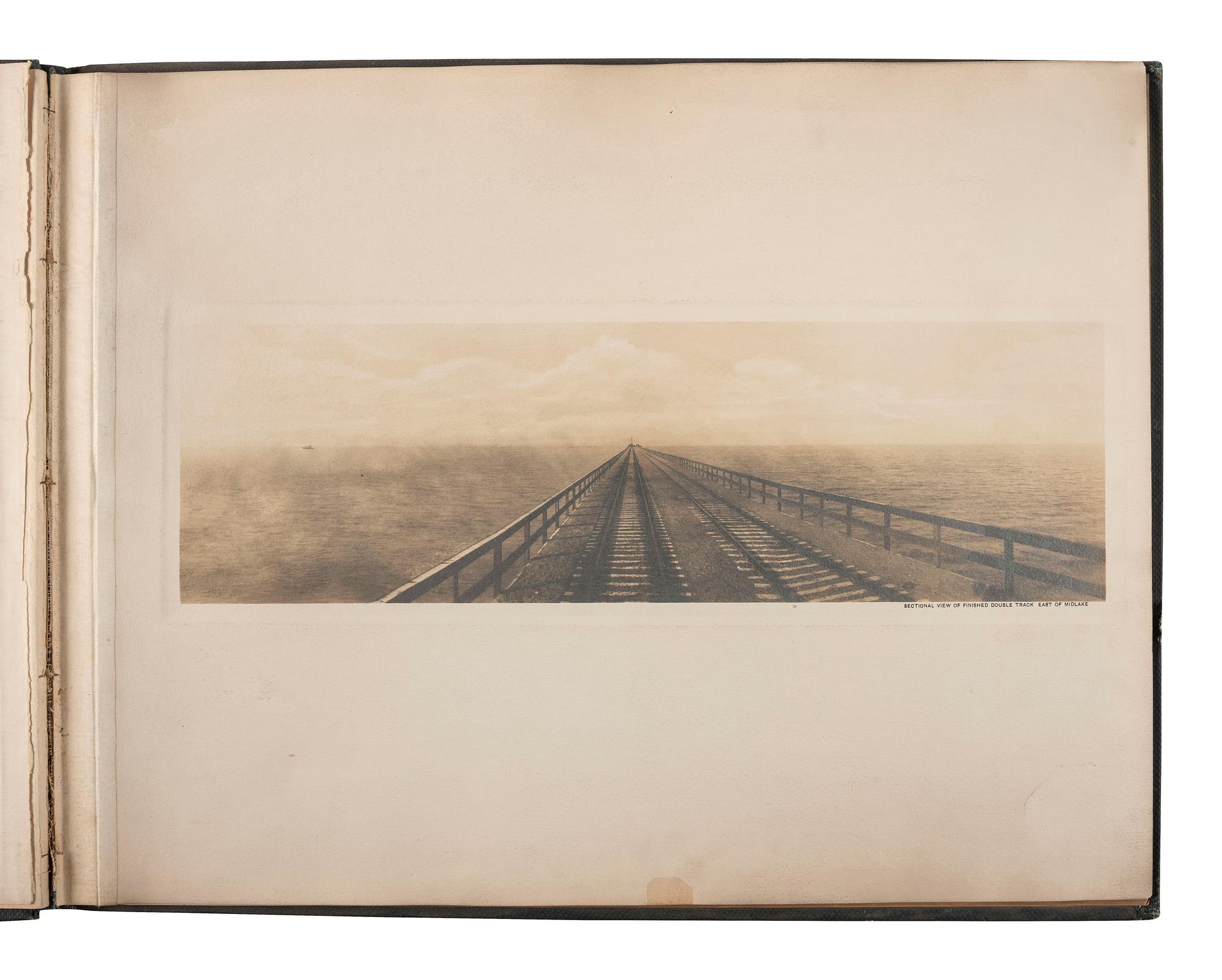 [WESTERN AMERICANA] -- [UTAH & NEVADA]. Opening of the Ogden and Lucin Cut-Off November 26th, 1903 by Mr. E.H. Harriman, President of the Southern Pacific Company .