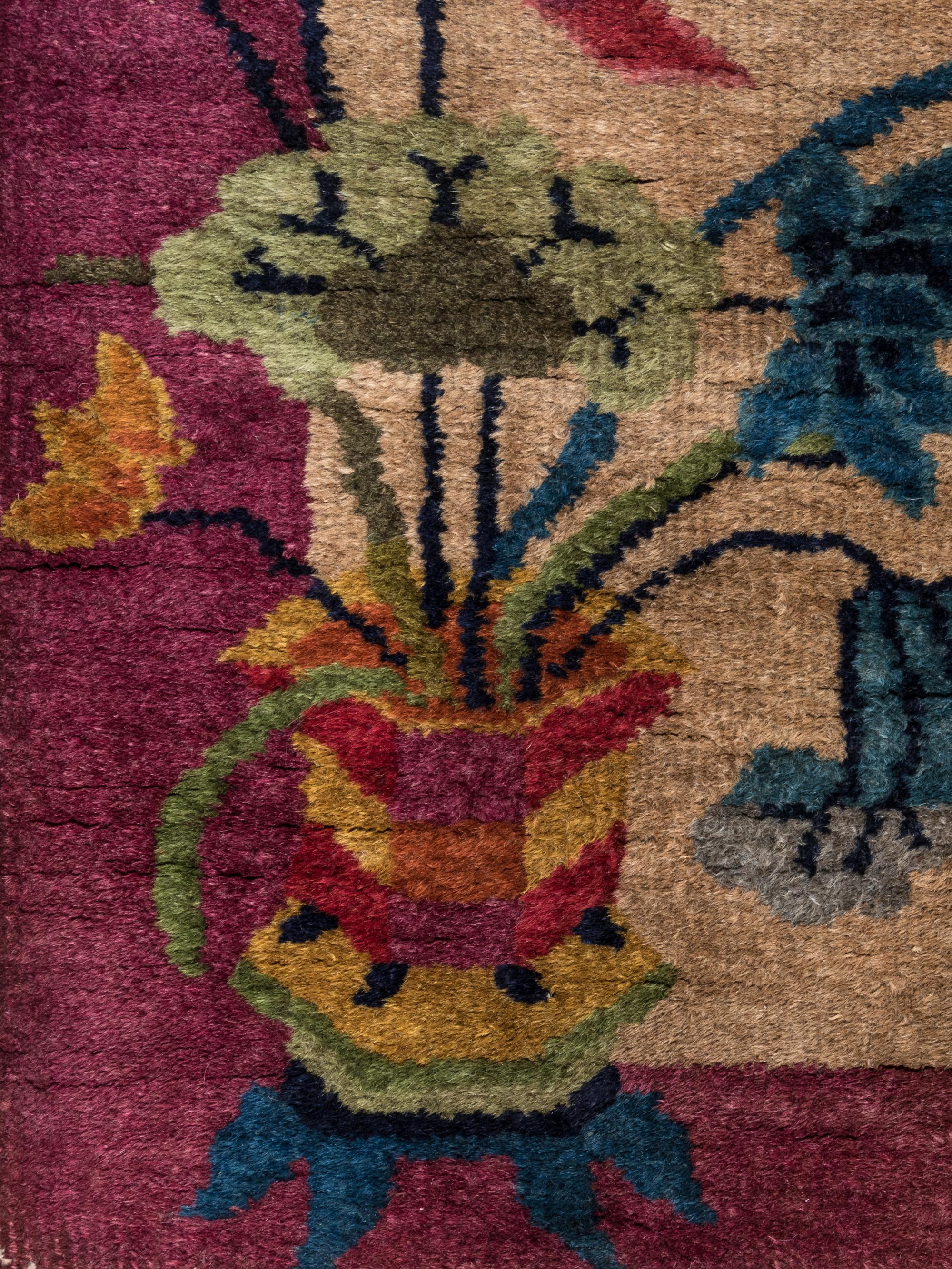 A Chinese Wool Rug