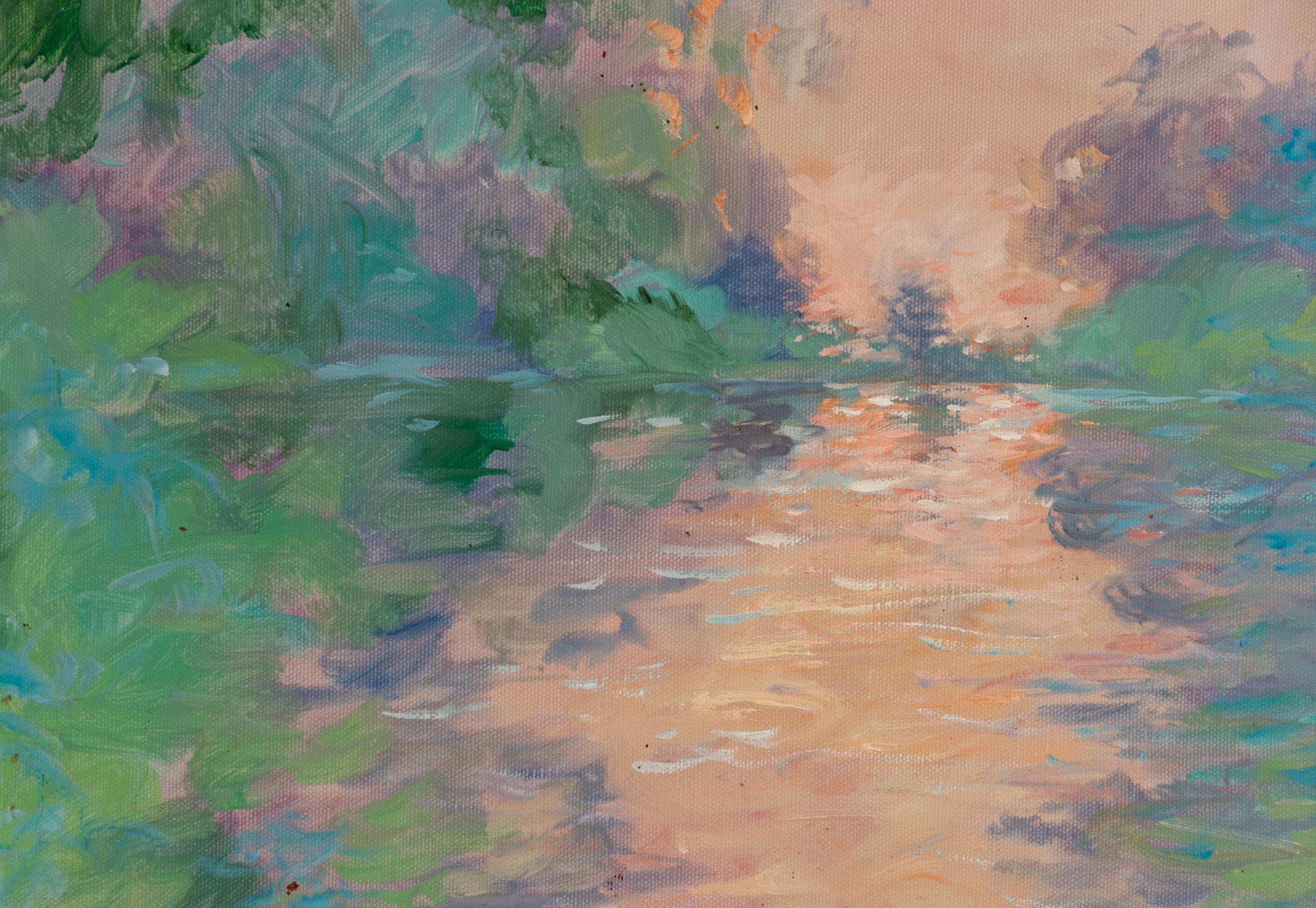 Evening Mist at Giverny
