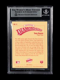 A 1994 Donruss Diamond Kings Tony Gwynn Signed Autograph Baseball Card No. DK-11 (Beckett Authentication Services BAS Certified)