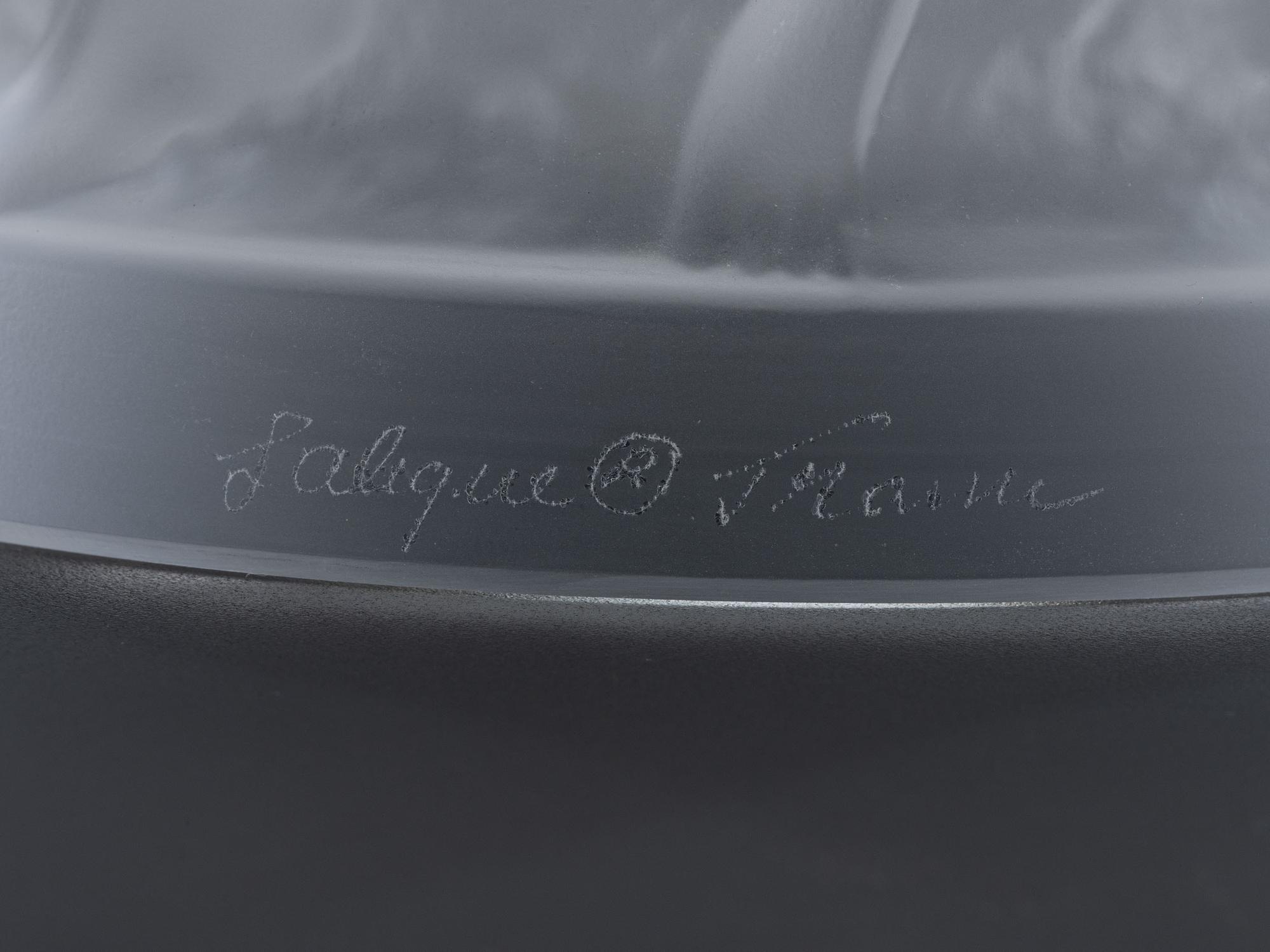 A Lalique Bacchantes Vase