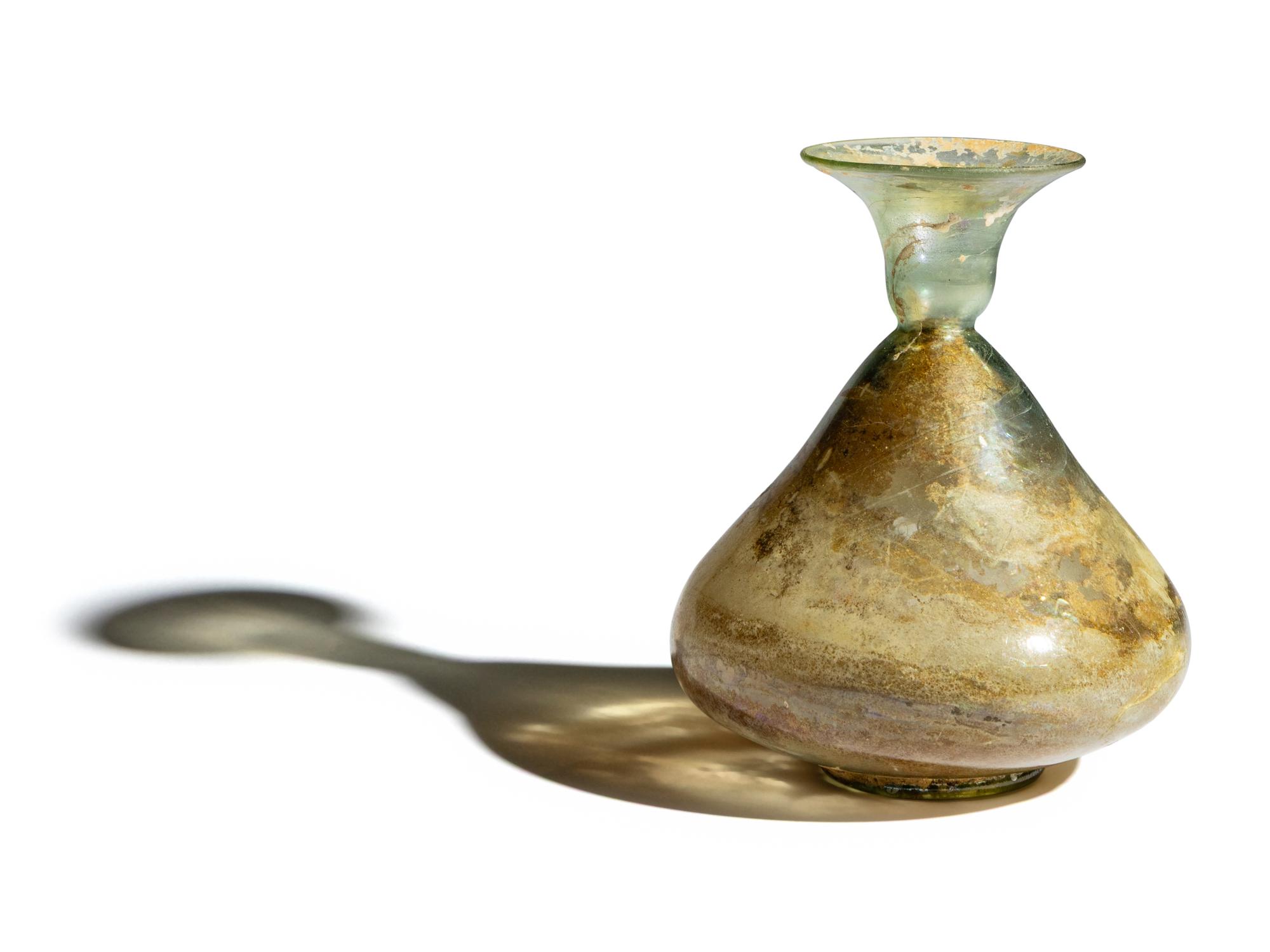 A Roman Glass Flask