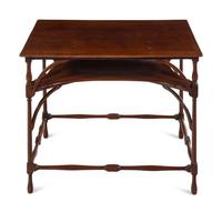 A Regency Style Mahogany Side Table