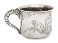 Two American Silver Mugs