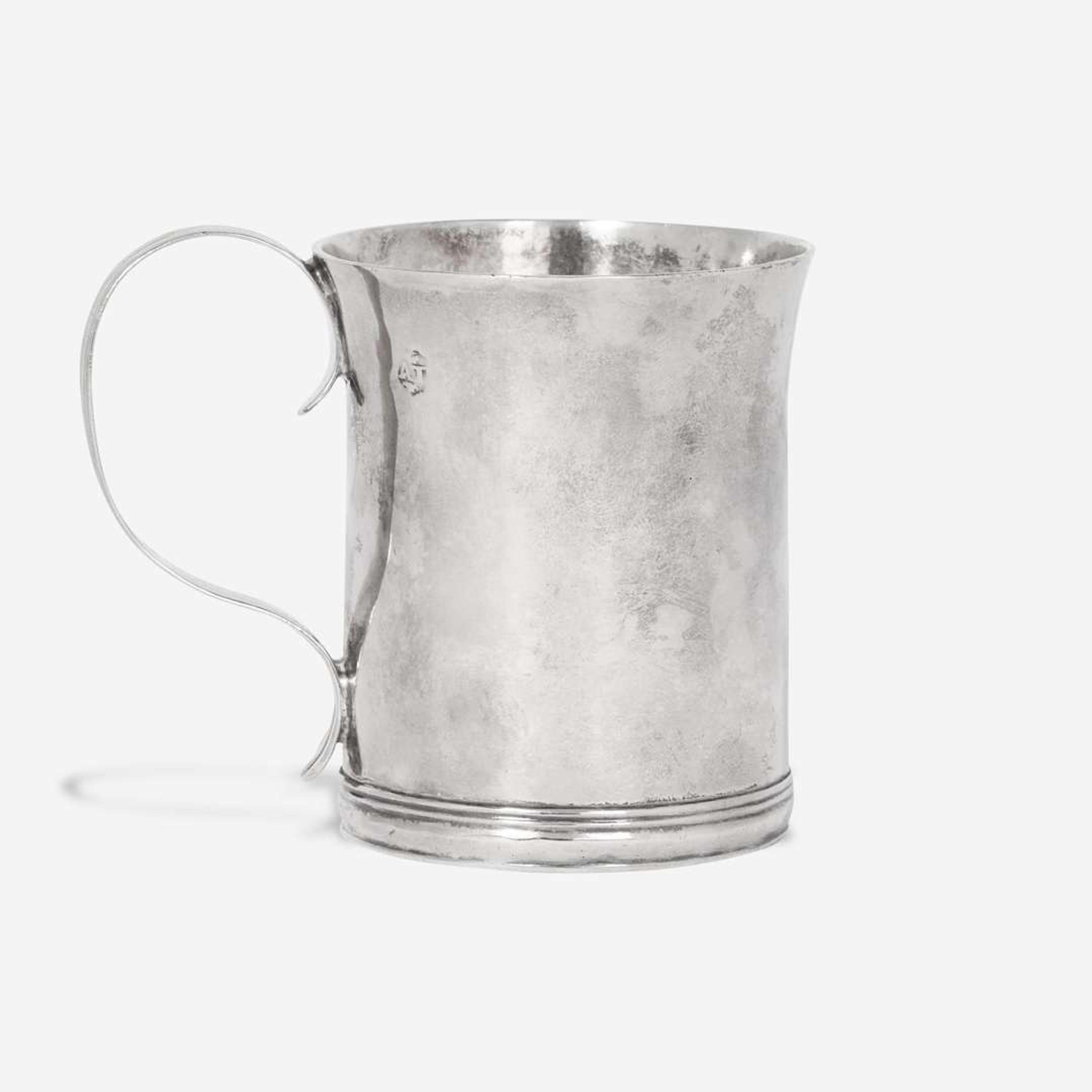 A silver cup Andrew Tyler (1692-1741), Boston, MA, circa 1730-1740