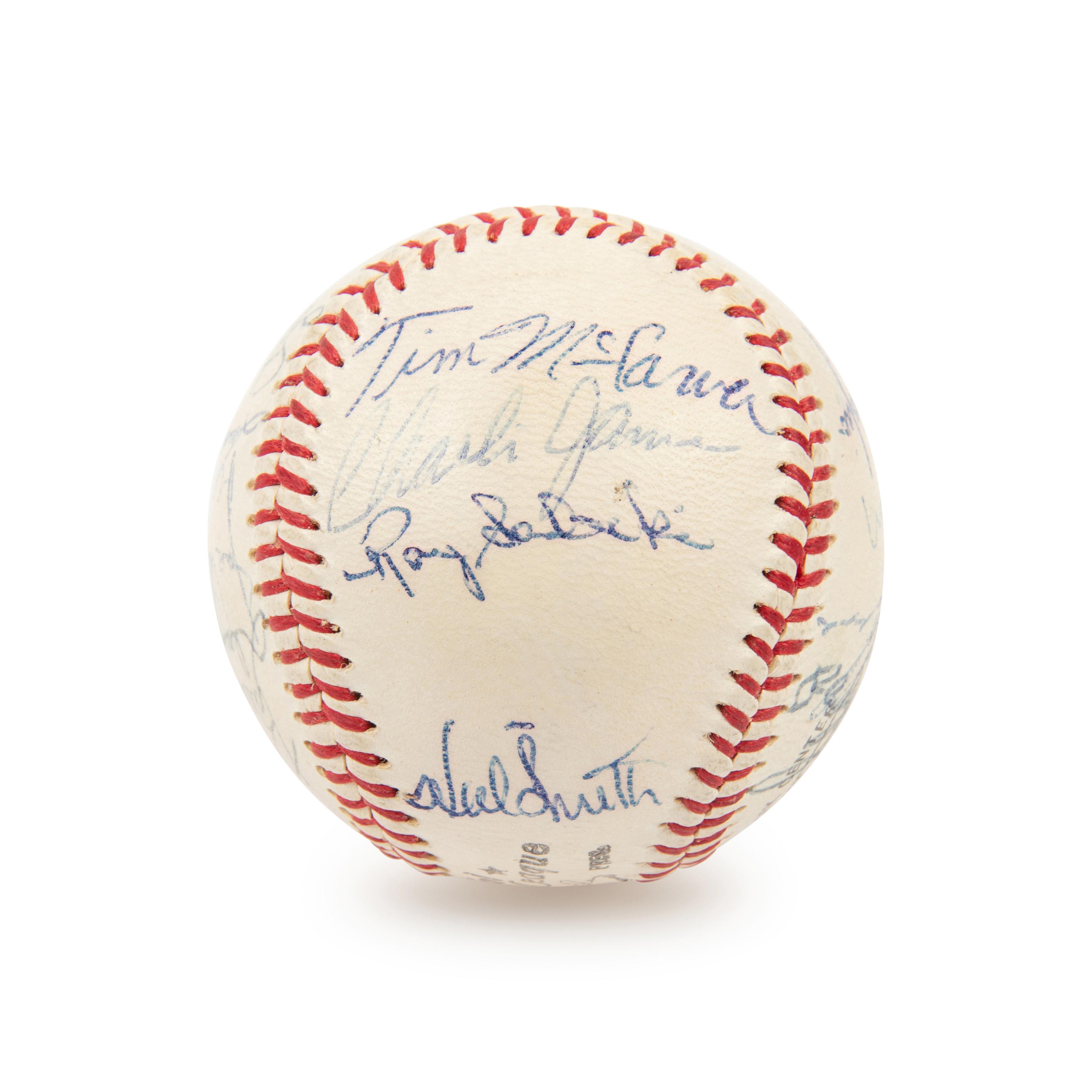 A 1961 St. Louis Cardinals Team Signed Autograph Baseball (Beckett Authentication Services)