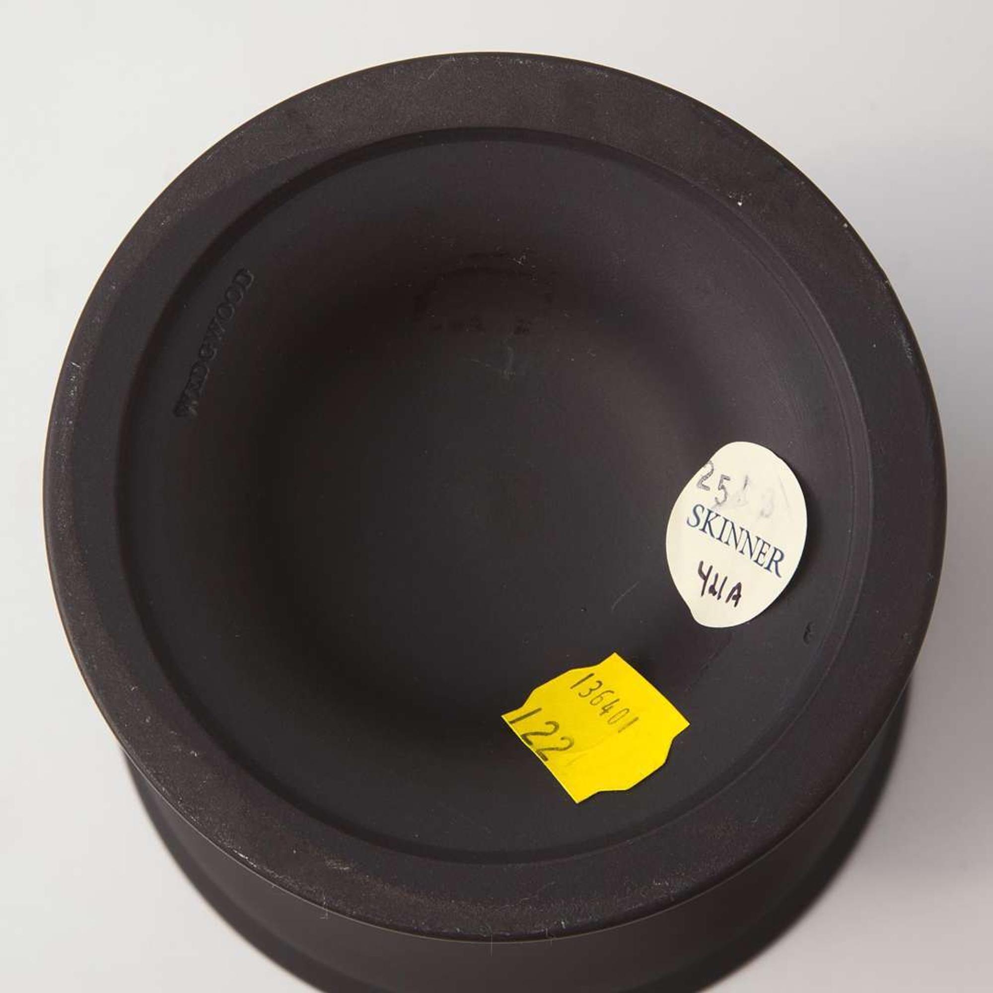 Two Wedgwood Black Basalt Objects UK, 19th and 20th centuries