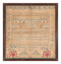 Four English Needlepoint Samplers