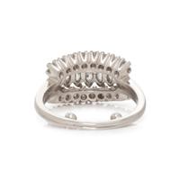 PLATINUM AND DIAMOND RING