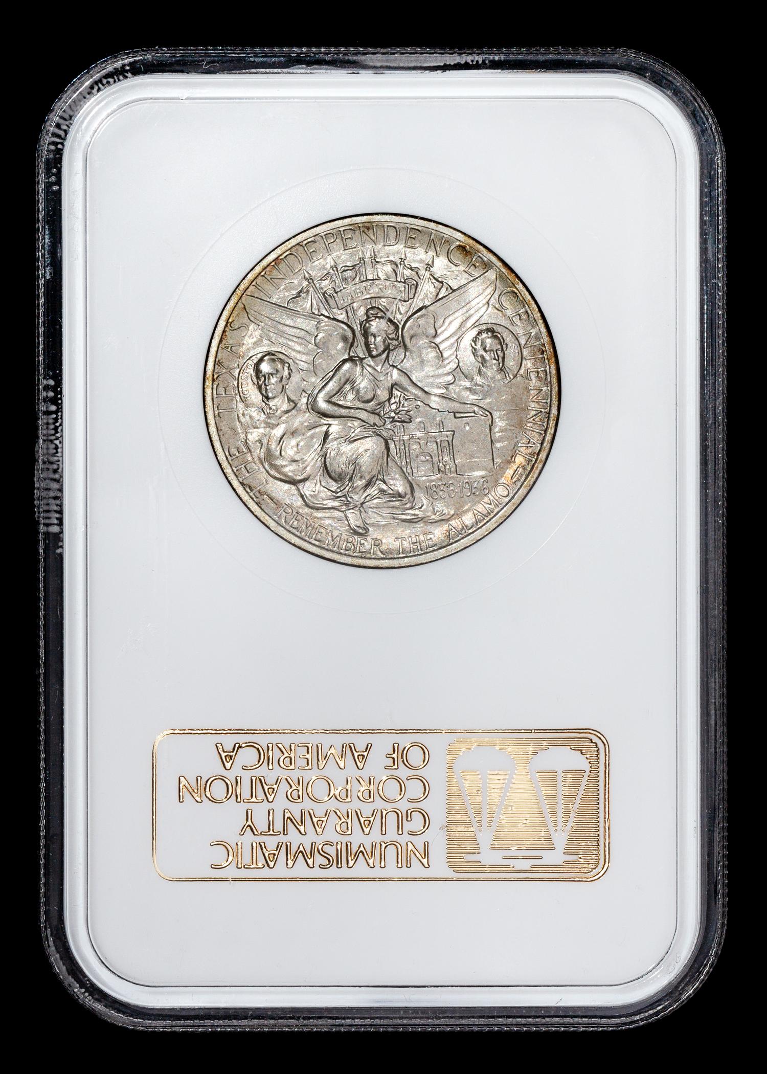Three United States 1938, D & S Texas Commemorative 50c Coins