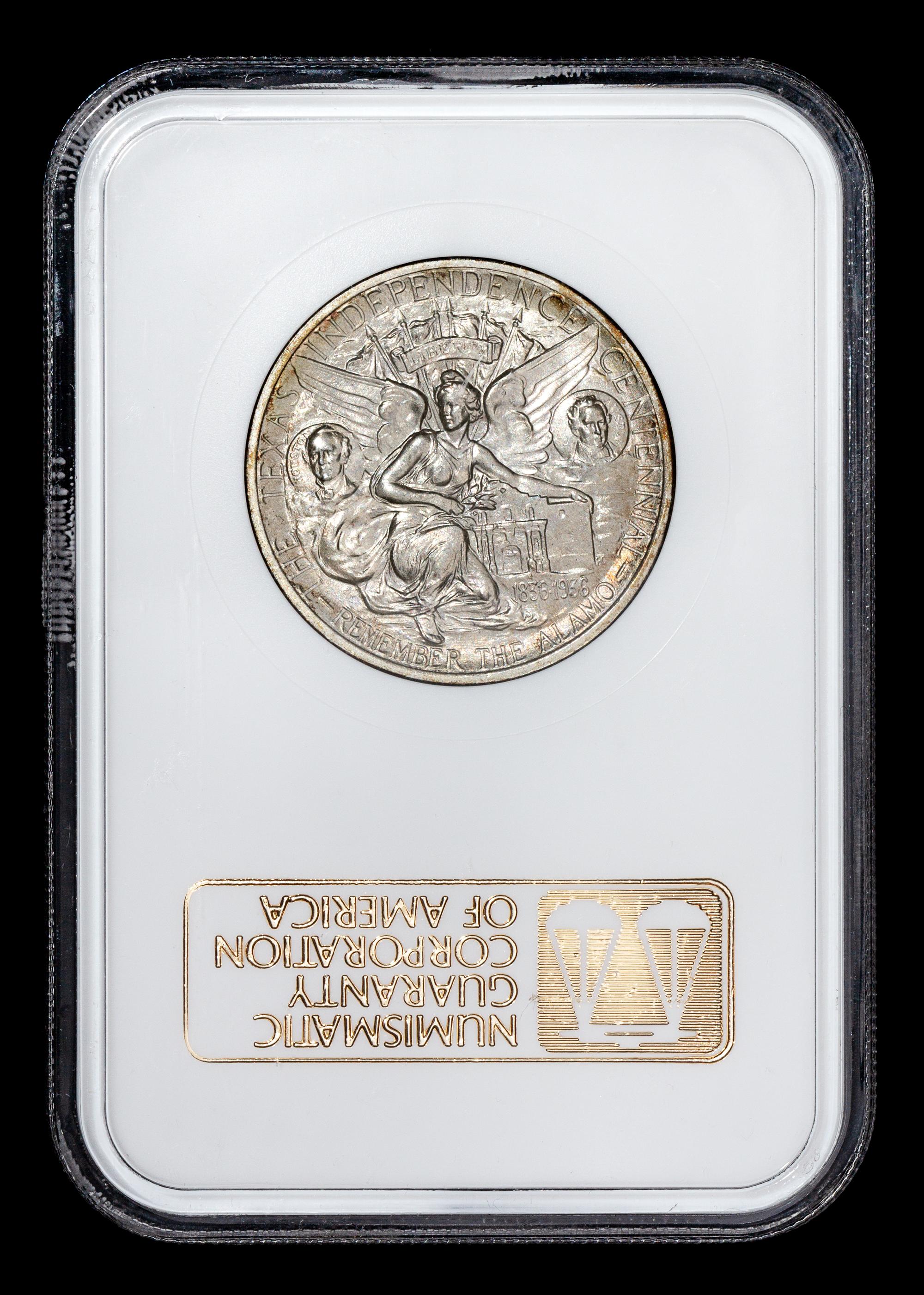 Three United States 1938, D & S Texas Commemorative 50c Coins