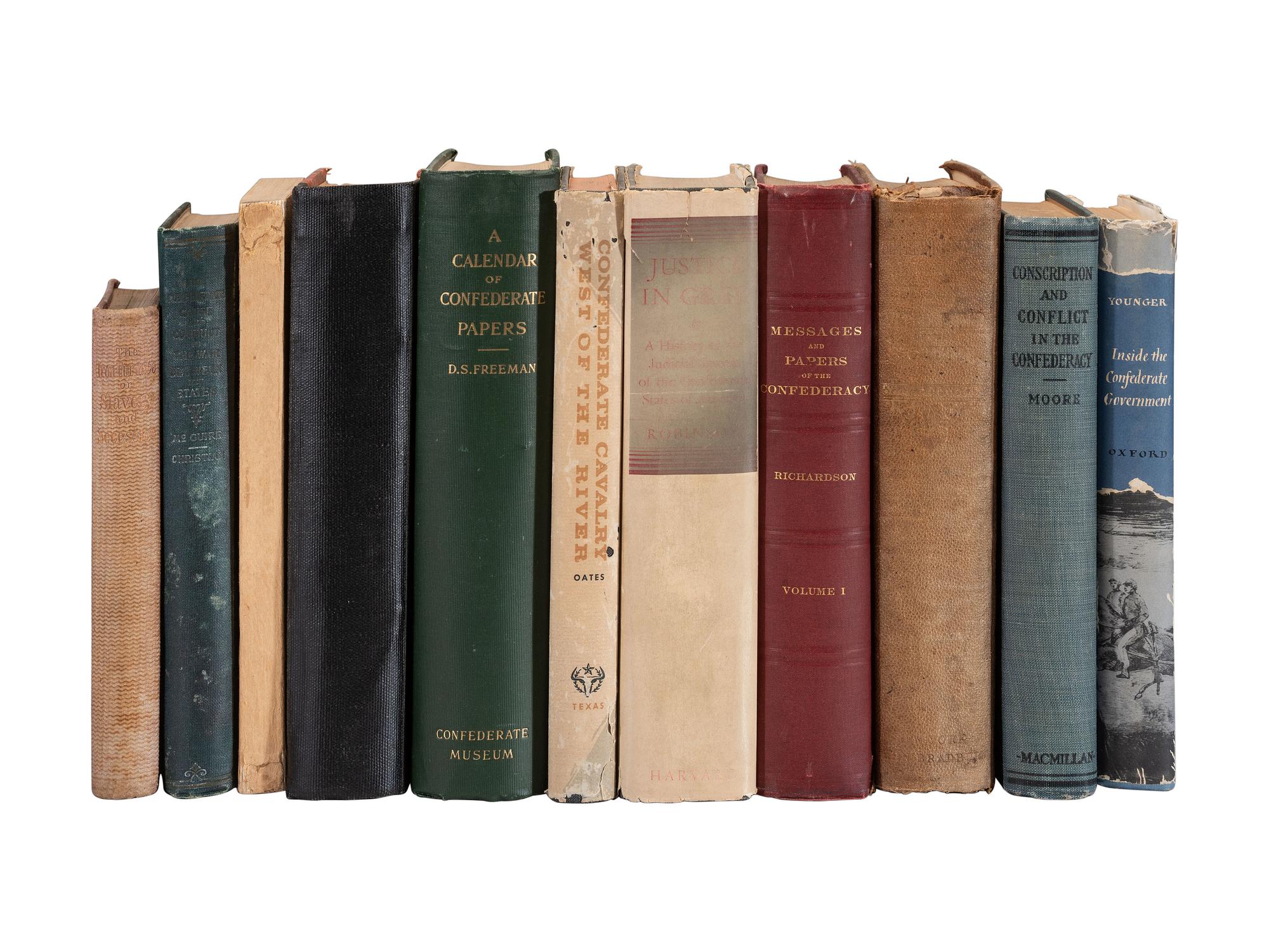 [CIVIL WAR]. Confederate history in 18 volumes.