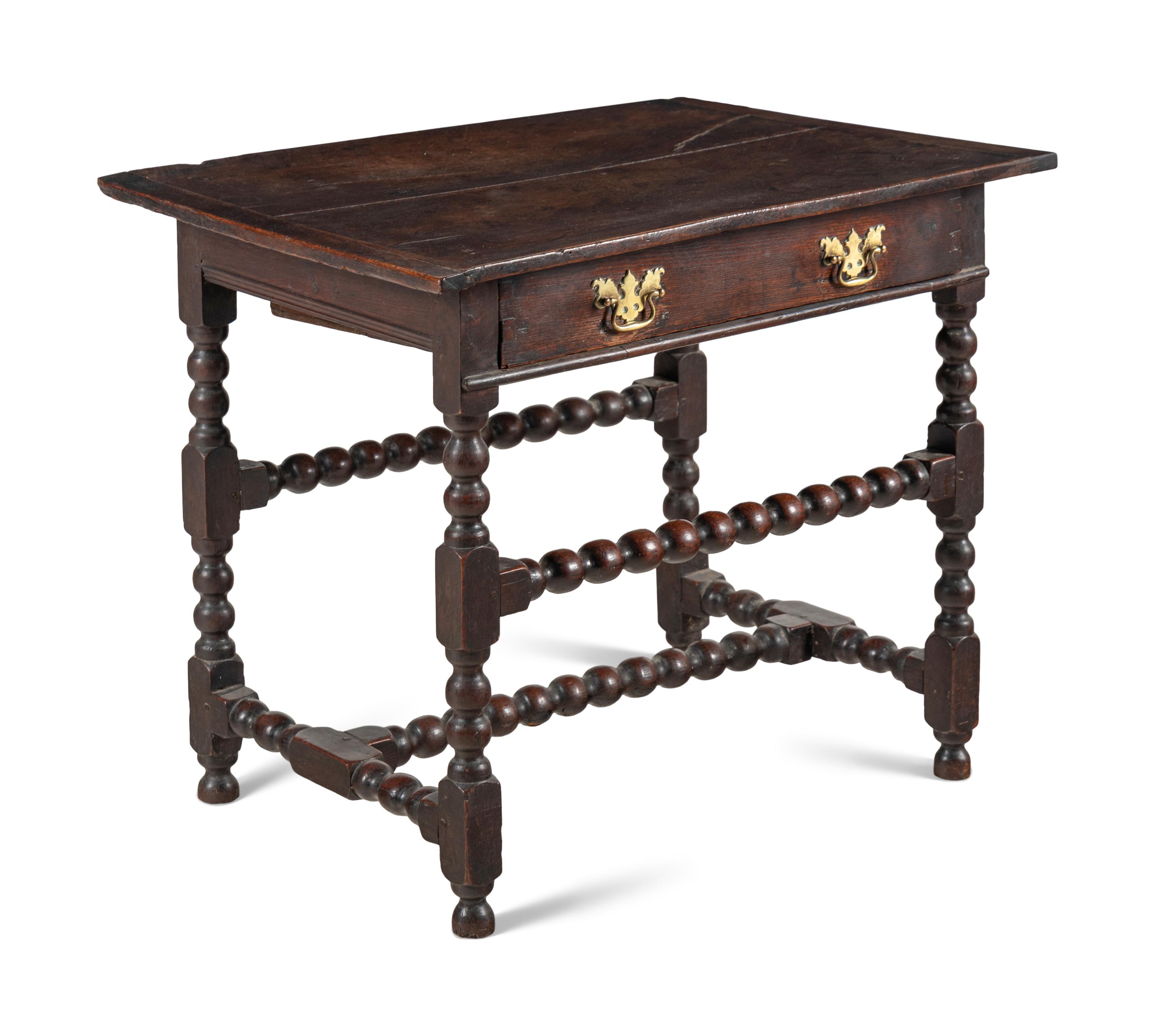 A William and Mary Walnut Table
