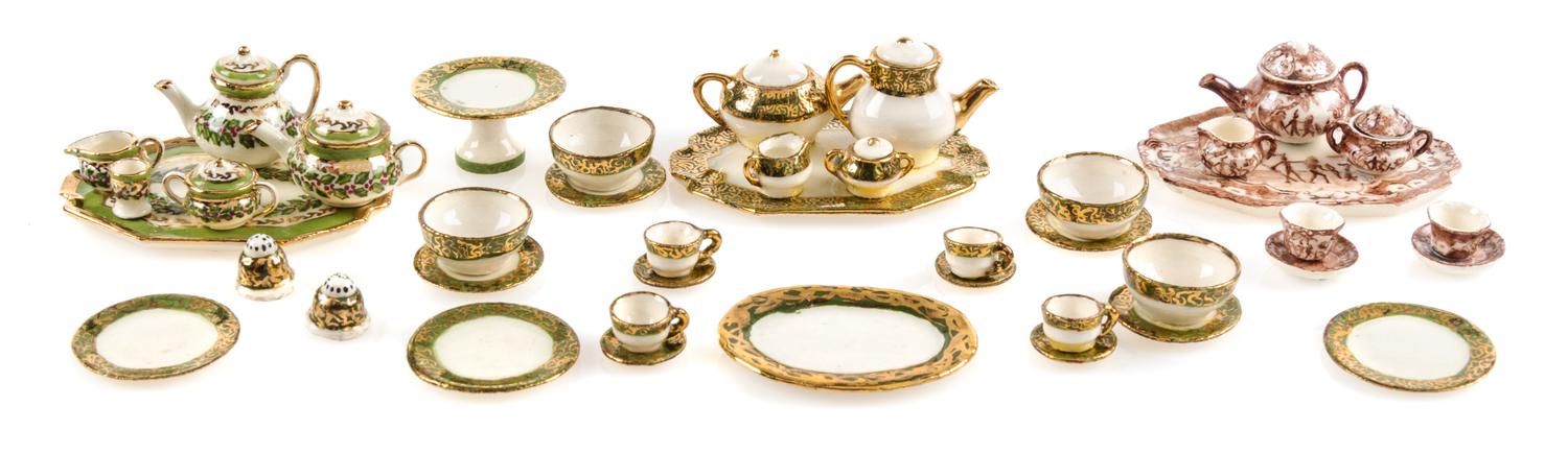 A Collection of Porcelain Table Articles Length of platters 1 3/4 inches. — Jean E. Yingling