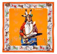 An Hermes 90cm Silk Scarf, 36"x36".