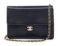Chanel, Navy Square Flap Bag