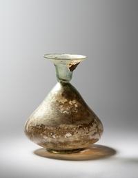 A Roman Green Glass Beaker