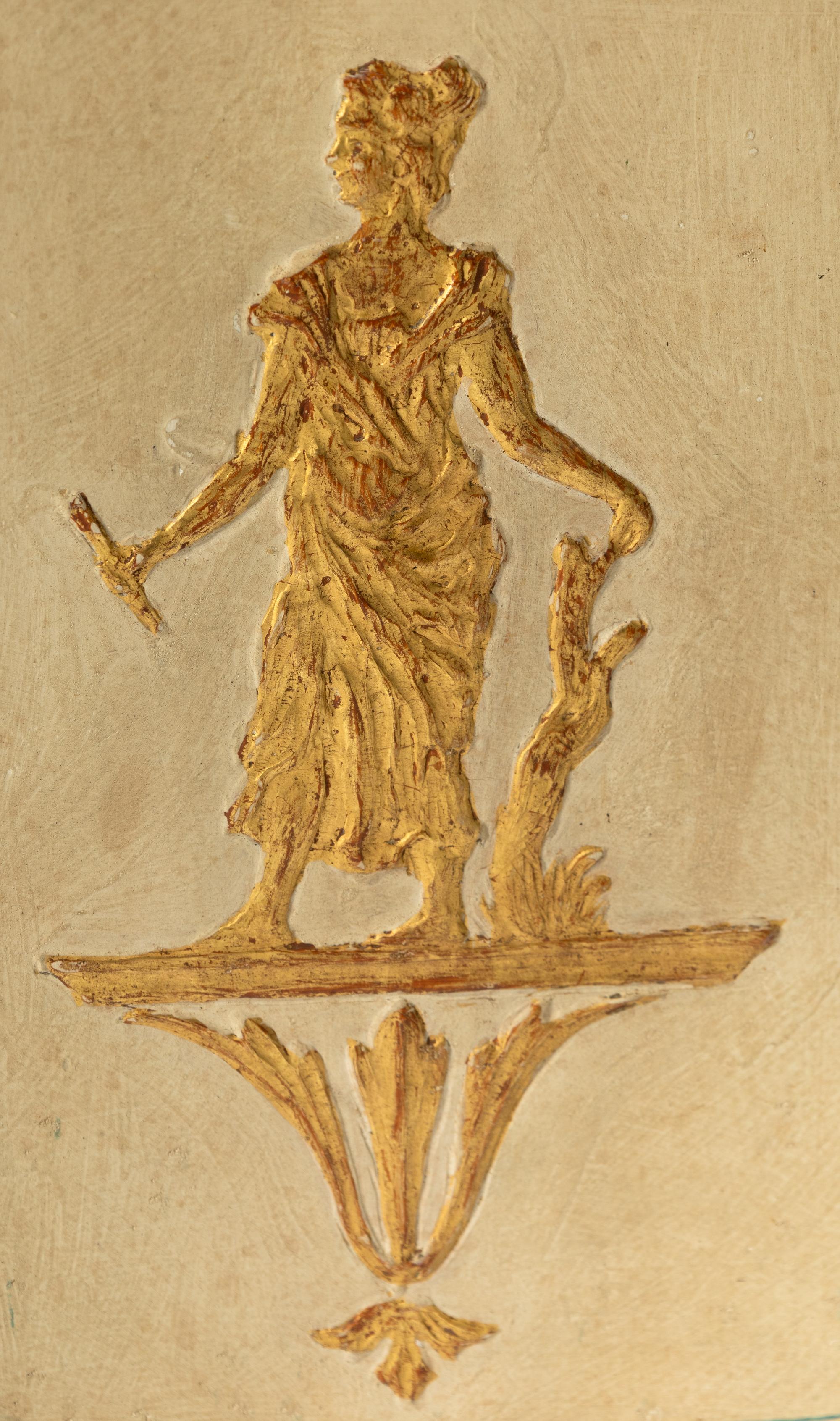 A Pair of Italian Polychrome Decorated Commodini