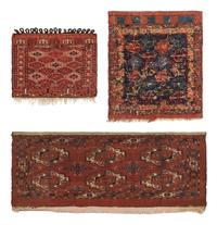 Three Persian Wool Mats