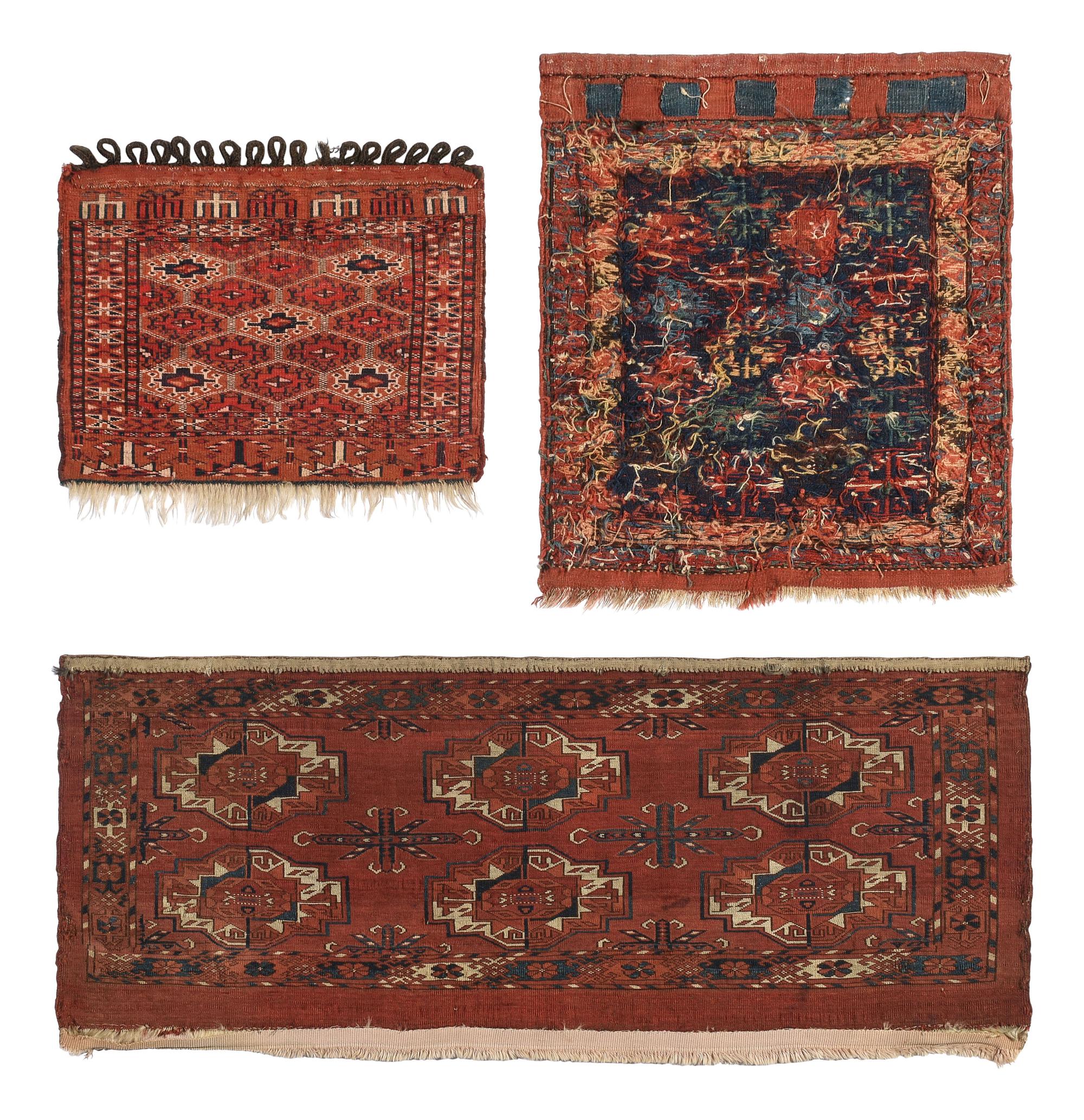 Three Persian Wool Mats