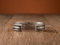 Navajo Silver and Turquoise Cuff Bracelet