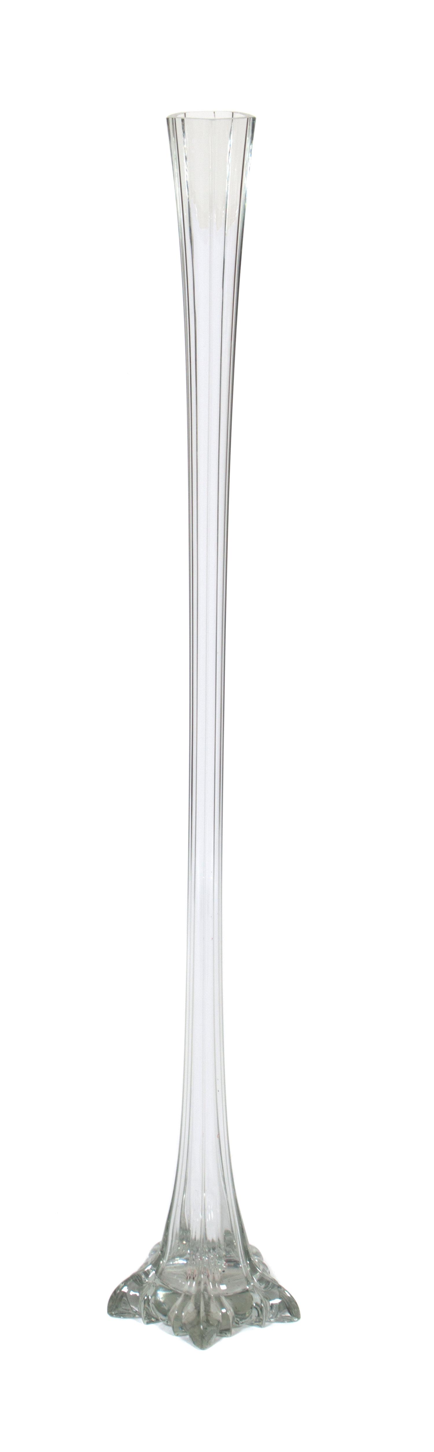 A Blown Glass Floor Vase Height 47 1/2 inches. — SECOND HALF 20TH CENTURY