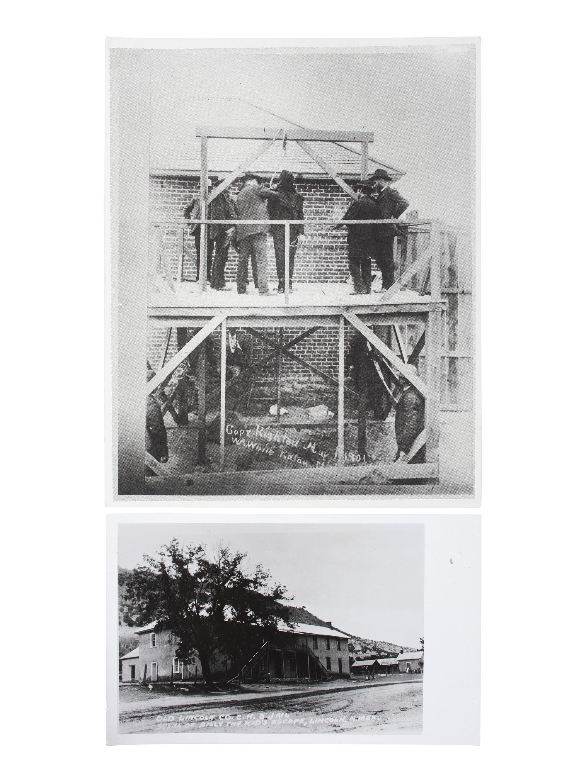 [CRIME & PUNISHMENT]. A group of press photographs and snapshots of gangsters and murderers, including hangings.