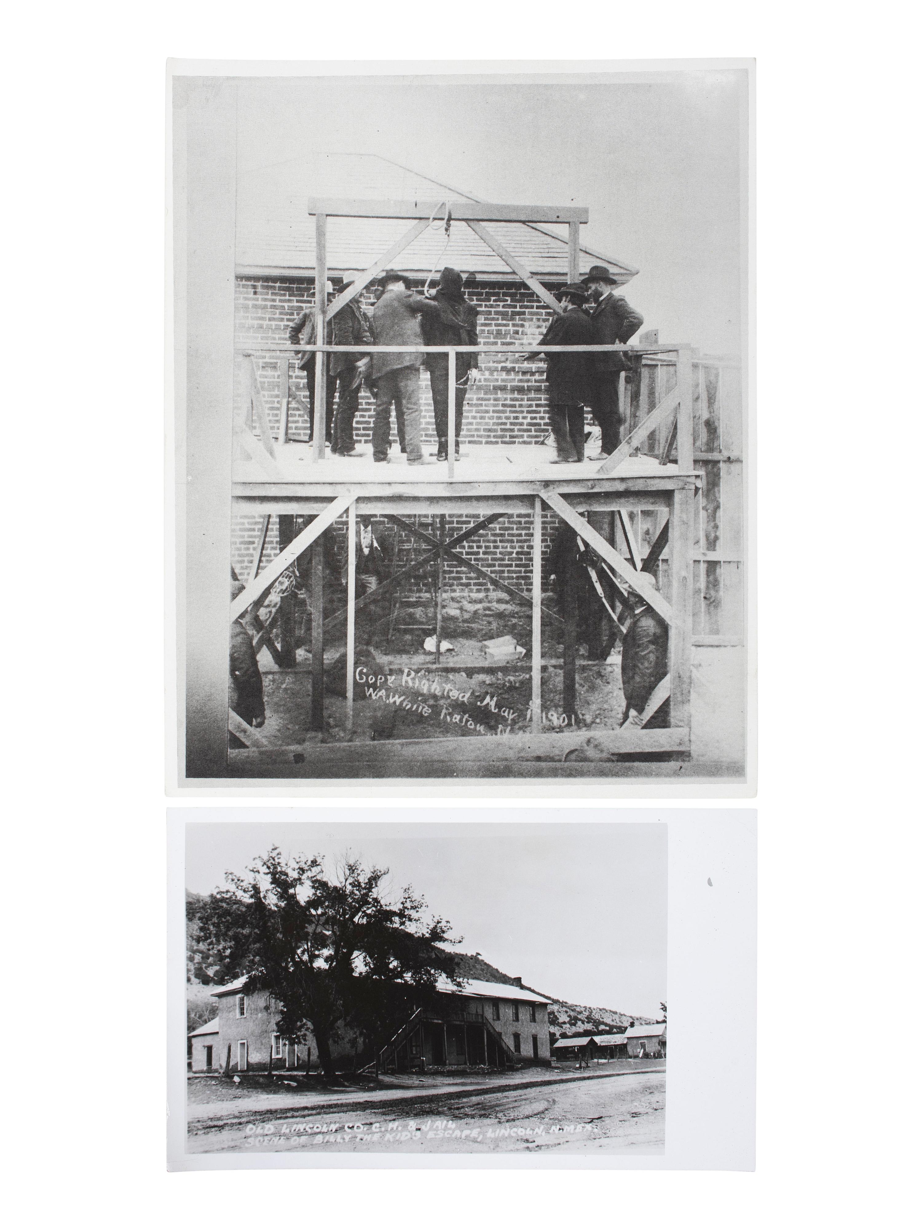 [CRIME & PUNISHMENT]. A group of press photographs and snapshots of gangsters and murderers, including hangings.