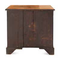 A George I Walnut Kneehole Desk