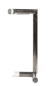 A Karl Springer Aluminum and Lucite Floor Lamp Height 41 1/2 inches. — CIRCA 1970
