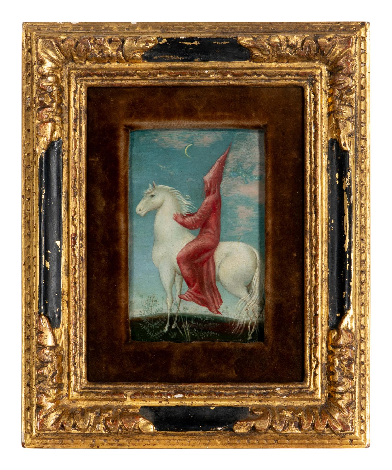 Untitled (Wizard on Wild Horse)